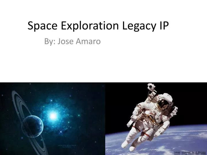 space exploration legacy ip