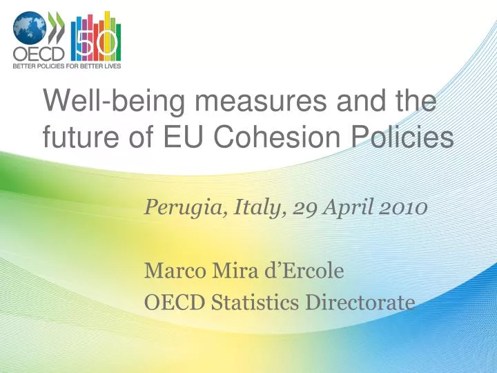 well being measures and the future of eu cohesion policies