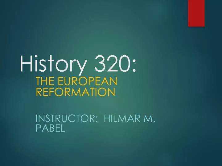 history 320