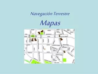 navegaci n terrestre mapas