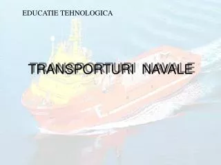 transporturi navale