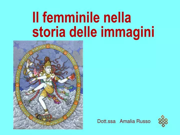 il femminile nella storia delle immagini