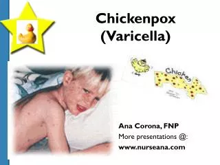 Chickenpox (Varicella)