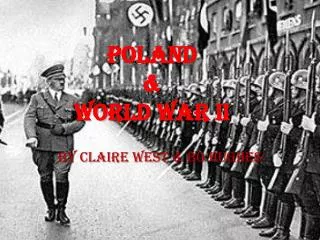 Poland &amp; World War II