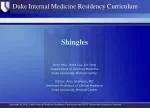 Shingles - slide 1