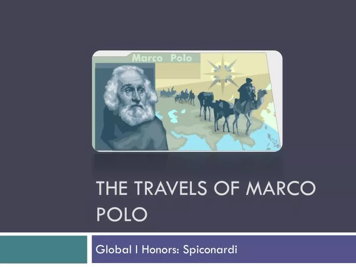 the travels of marco polo