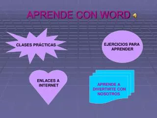 aprende con word