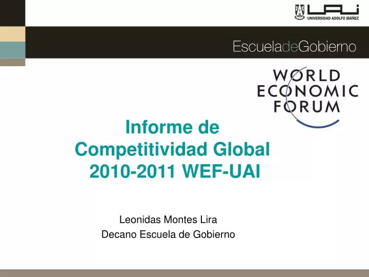 leonidas montes lira decano escuela de gobierno