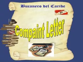 Compaint Letter