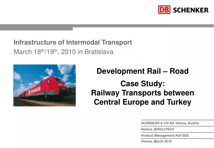 infrastructure of intermodal transport