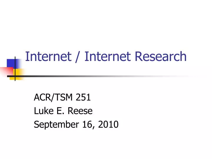 internet internet research