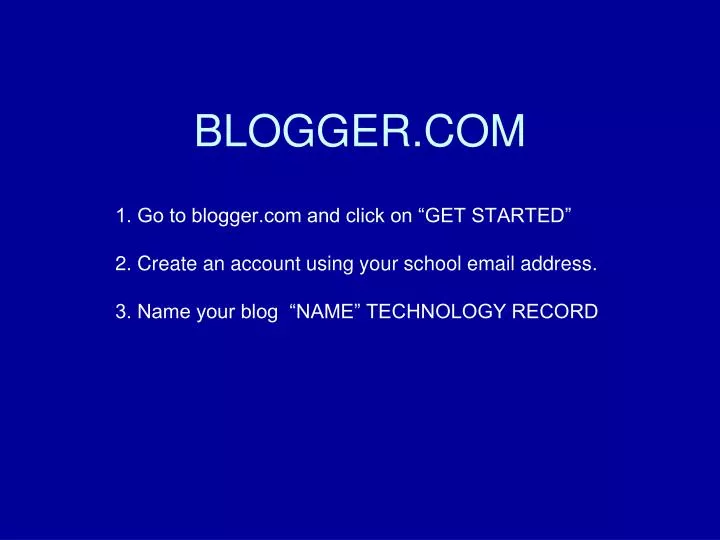 blogger com