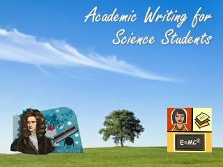 Academic Writing for Science Students