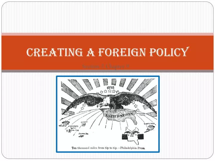 creating a foreign policy
