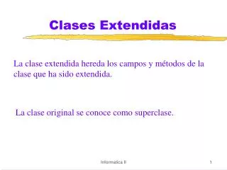 clases extendidas