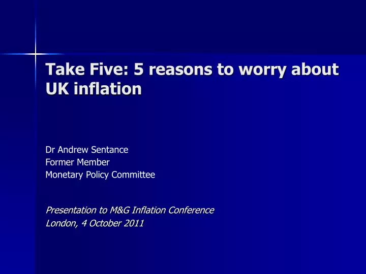 take five 5 reasons to worry about uk inflation