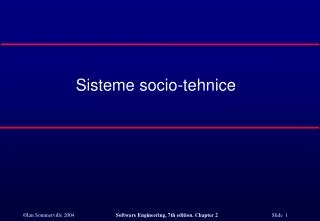 sisteme socio tehnice