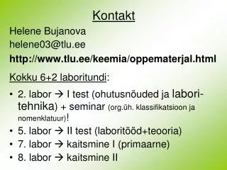 kontakt