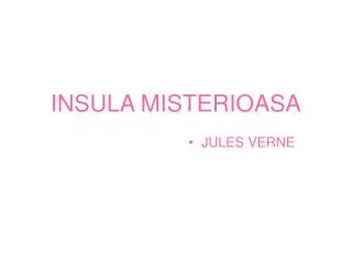 insula misterioasa
