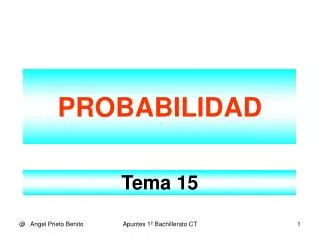 probabilidad
