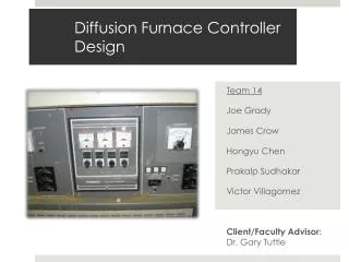 Diffusion Furnace Controller Design