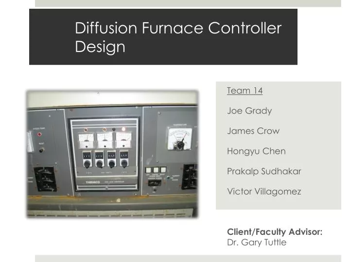 diffusion furnace controller design