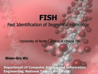 FISH Fast Identification of Segmental Homology