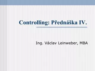 controlling p edn ka iv