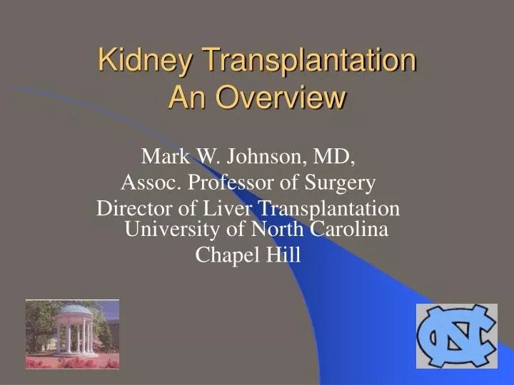 kidney transplantation an overview