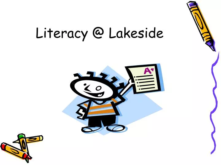 literacy @ lakeside