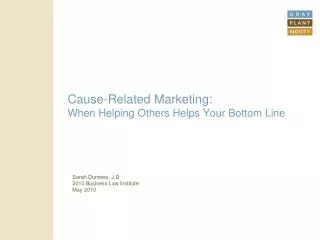 Cause-Related Marketing: When Helping Others Helps Your Bottom Line