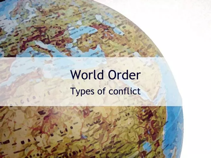 world order