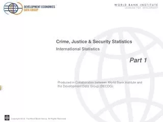 International Statistics Part 1