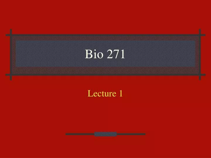 bio 271
