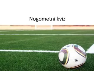 nogometni kviz