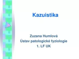 kazuistika
