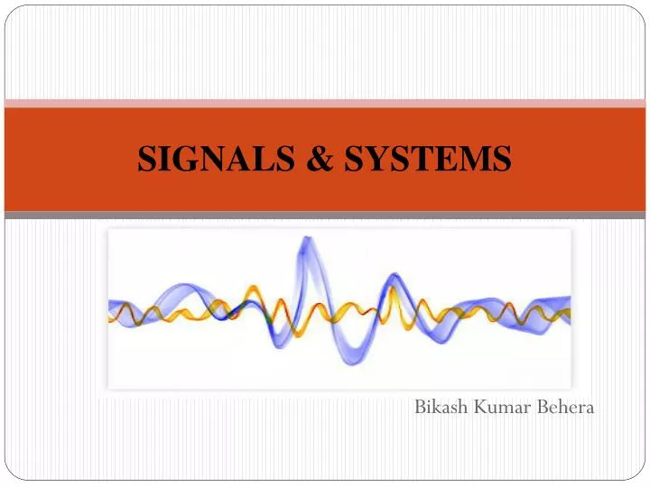 signals systems