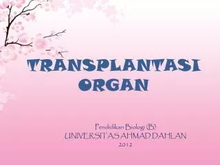transplantasi organ