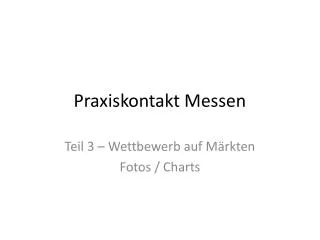 praxiskontakt messen