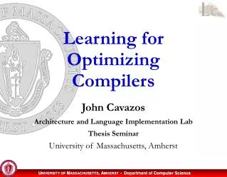 Learning for Optimizing Compilers