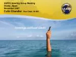 Colin Chandler - slide 1