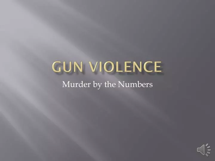 gun violence