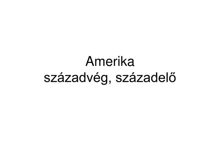 amerika sz zadv g sz zadel