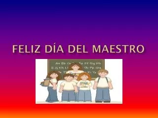 feliz d a del maestro