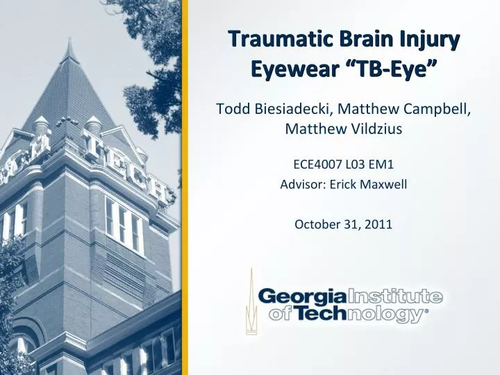 traumatic brain injury eyewear tb eye