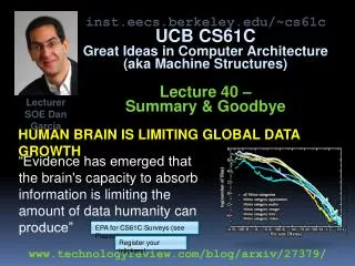 Human Brain Is Limiting Global Data Growth