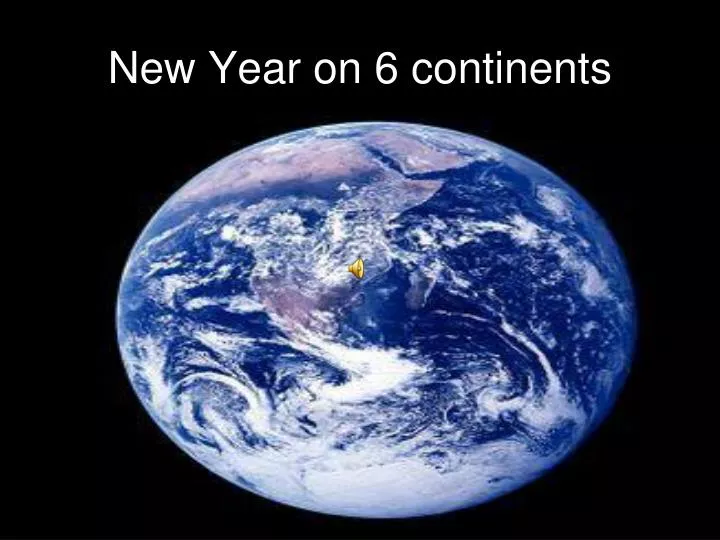 new year on 6 continents