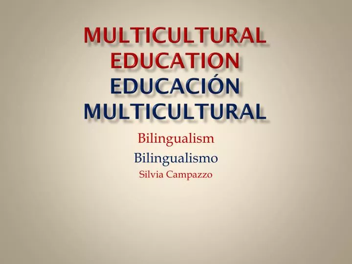 multicultural education educaci n multicultural