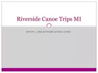 Kayak and Canoe Rentals in Michigan