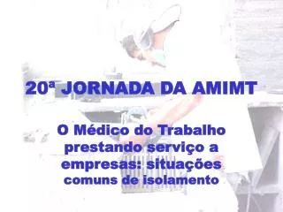 20 jornada da amimt